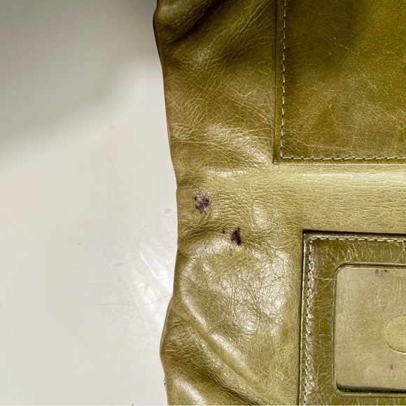 HOBO Lauren clutch Wallet green leather - Picture 12 of 12